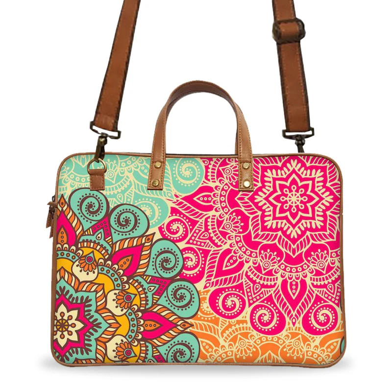 Mandala Art Deluxe Laptop Bag