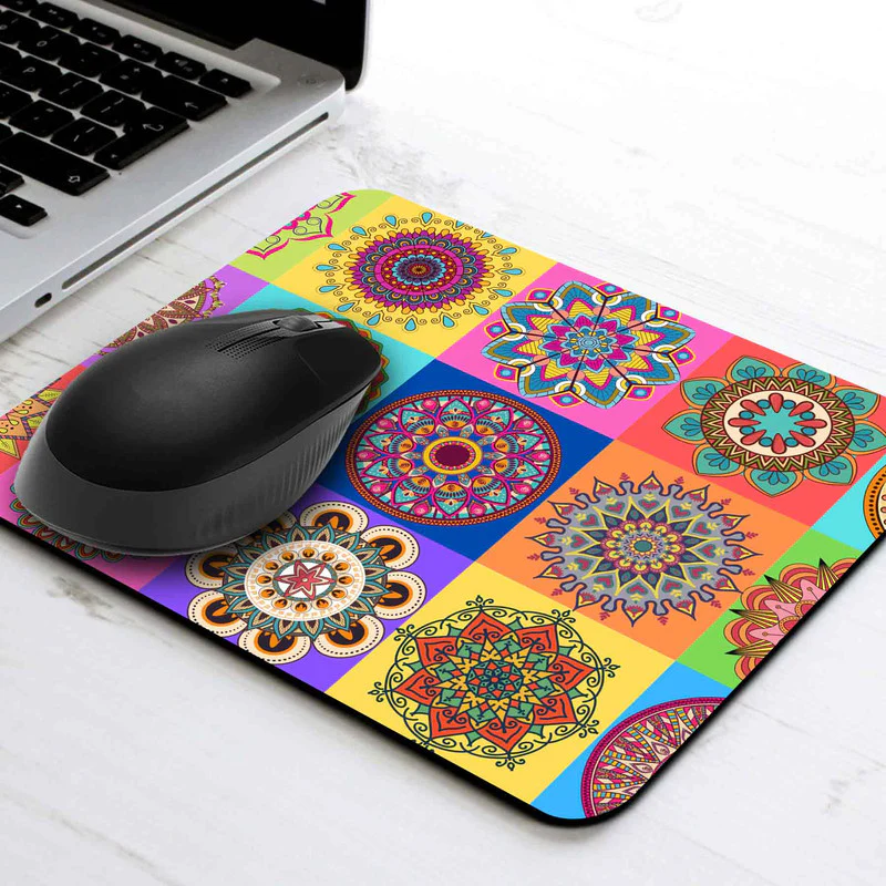 Mandala Mesh Mouse Pad