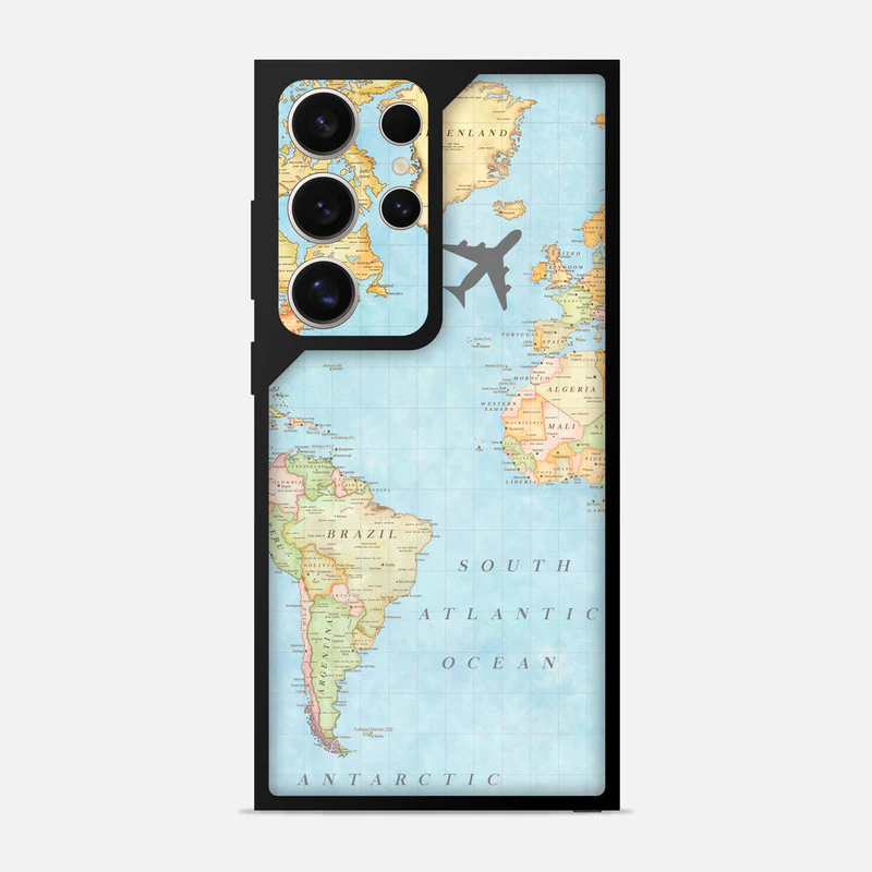 Map 3 Bumper Mobile Cover