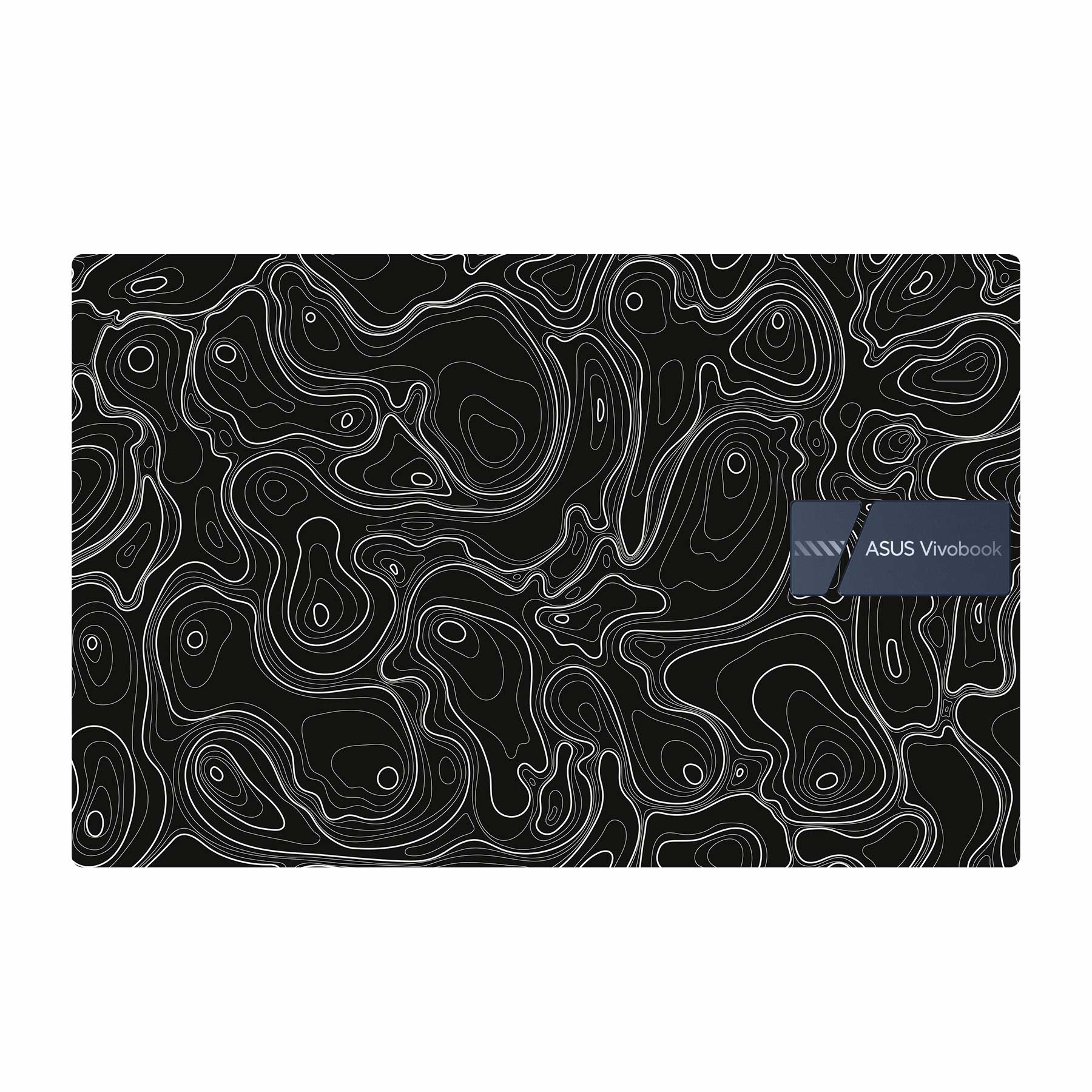 Colourful Topography Black Asus Vivobook 15 X1504ZA X1502ZA Laptop Skin