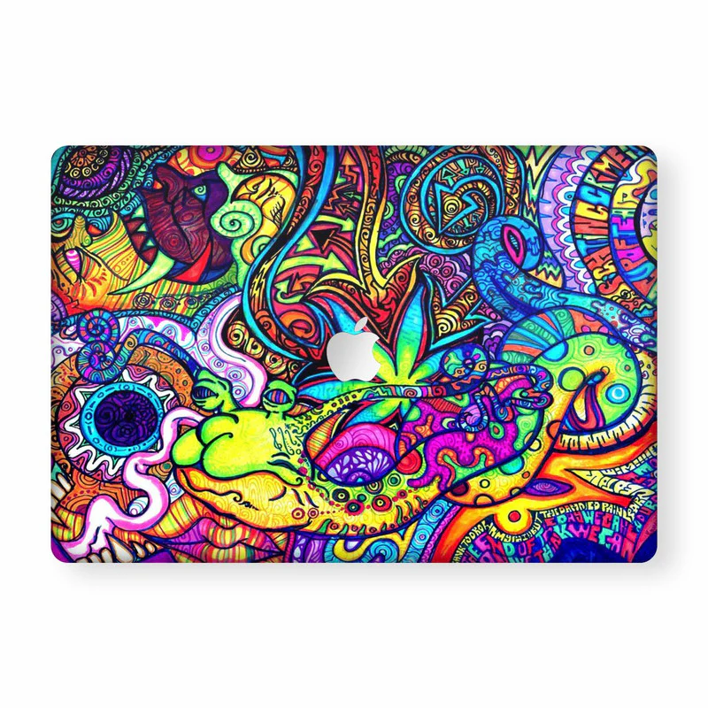 Psych World Macbook Skin