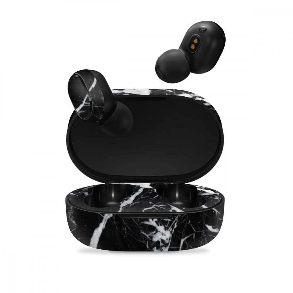 Black Marble Skin For Redmi Airdots TWS