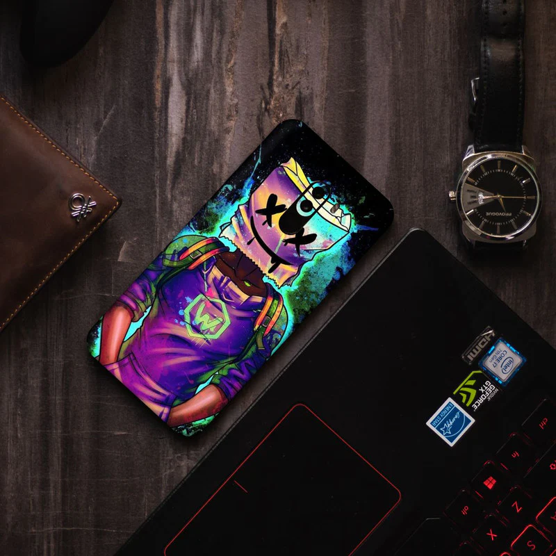 Marshmello Theme Art Mobile Skin