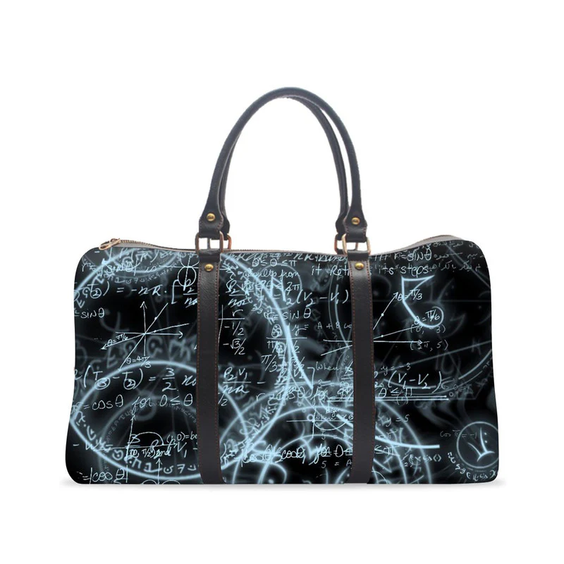 Math Abstract Gym Bag