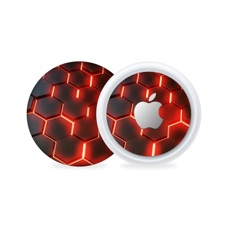 Matrix Orange AirTag Skin