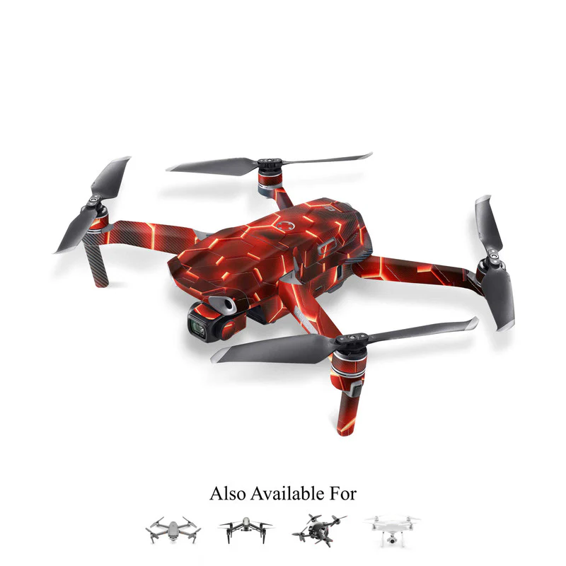Matrix Orange Drone Skin
