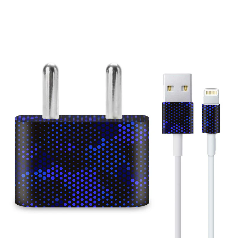 Matrix Design - Blue 1 Charger Skin - Image 3