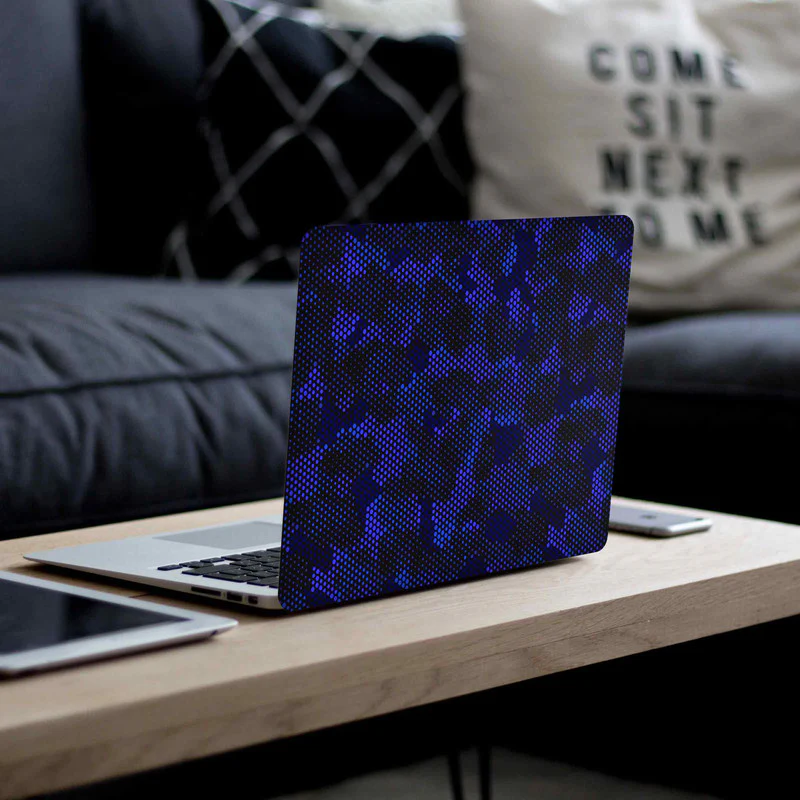 Matrix Design - Blue 1 Laptop Skins - Image 4