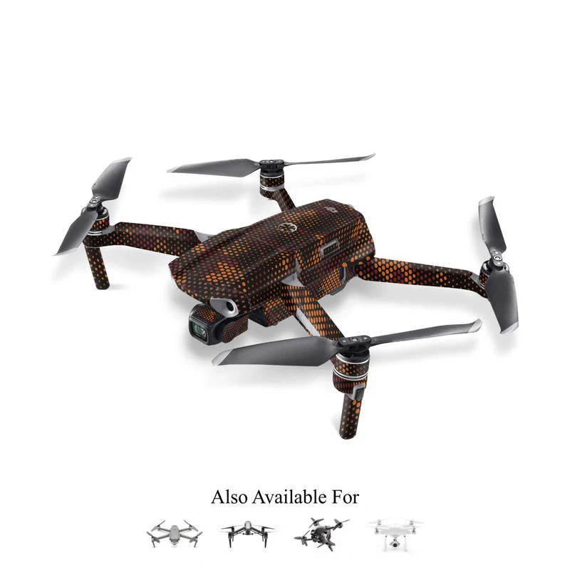 Matrix Design - Brown 1 Drone Skin