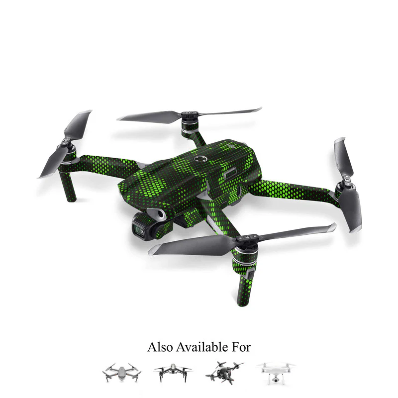 Matrix Design - Green 1 Drone Skin