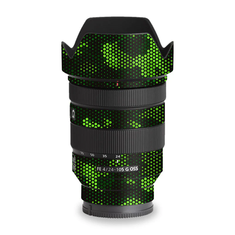 Matrix Design - Green 1 Lens Skins - Image 2