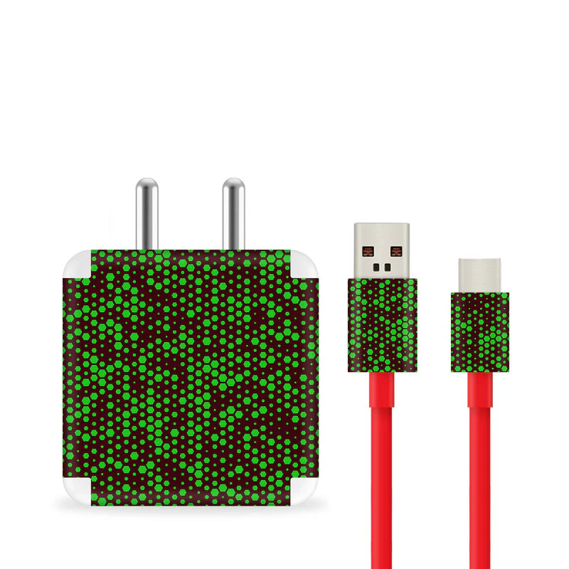 Matrix Design - Green 2 Charger Skin - Image 2