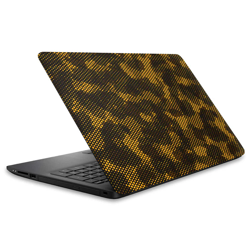 Matrix Design - Orange 1 Laptop Skins