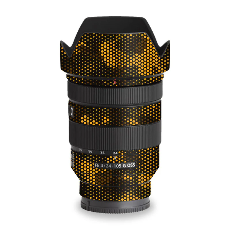 Matrix Design - Orange 1 Lens Skins - Image 2