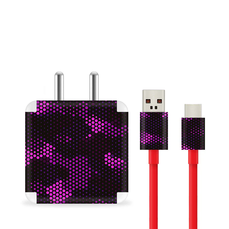 Matrix Design - Pink 1 Charger Skin - Image 2