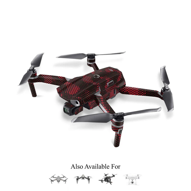 Matrix Design - Red 1 Drone Skin