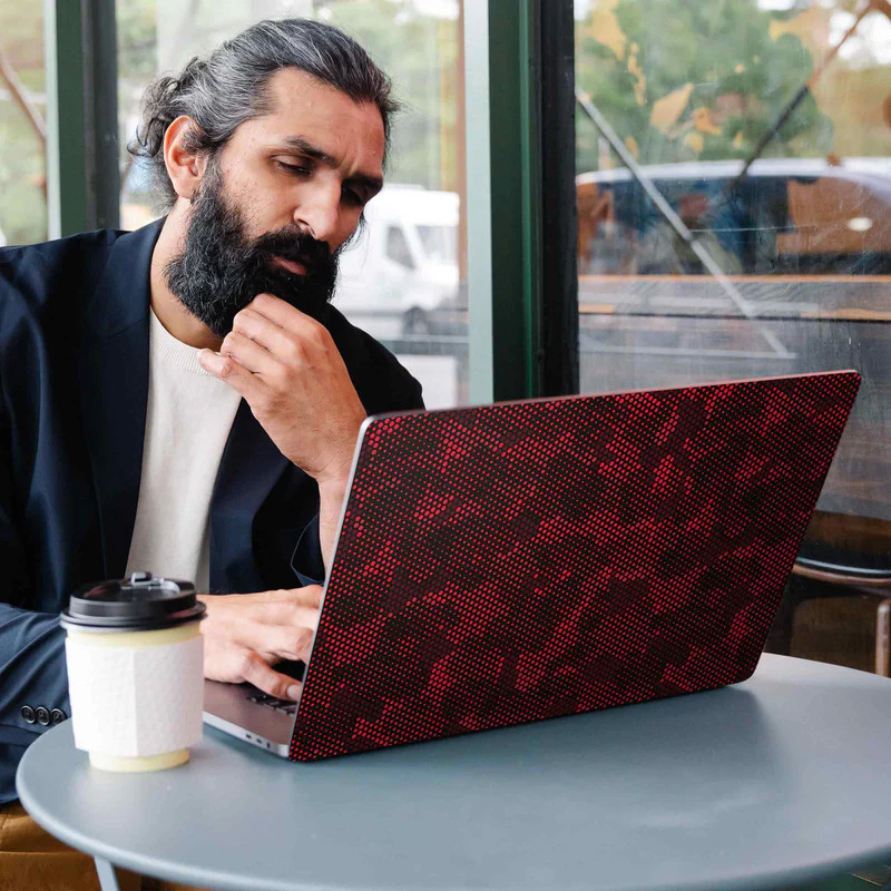 Matrix Design - Red 3 Laptop Skins - Image 2