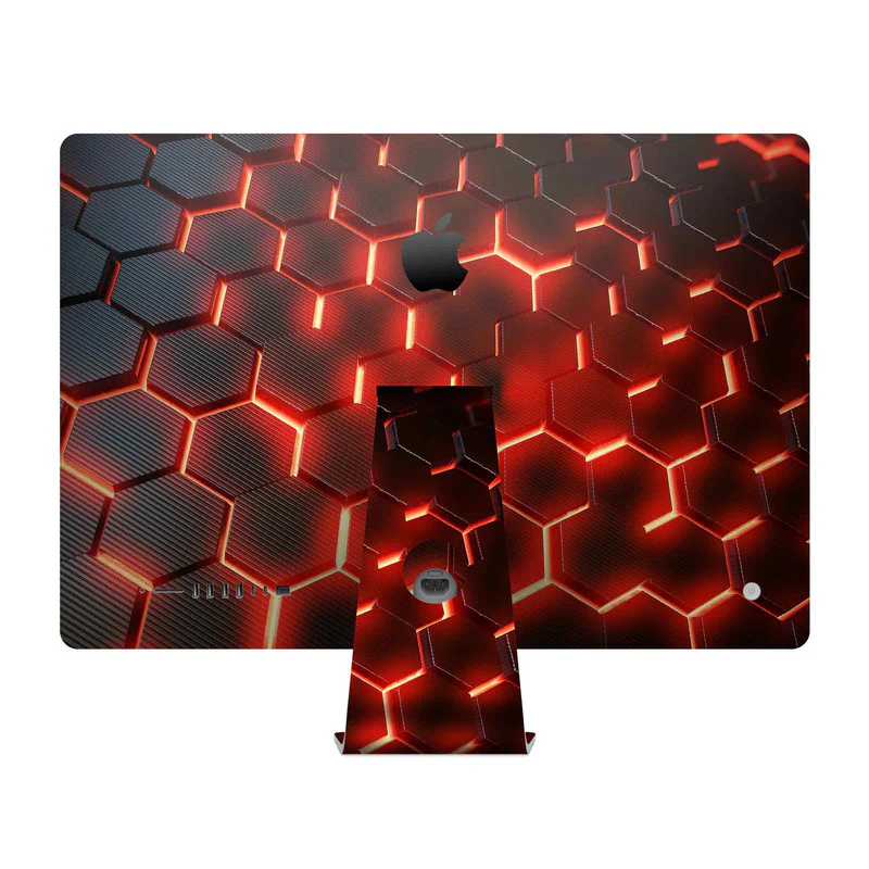 Matrix Orange Skin For Apple iMac - Image 2