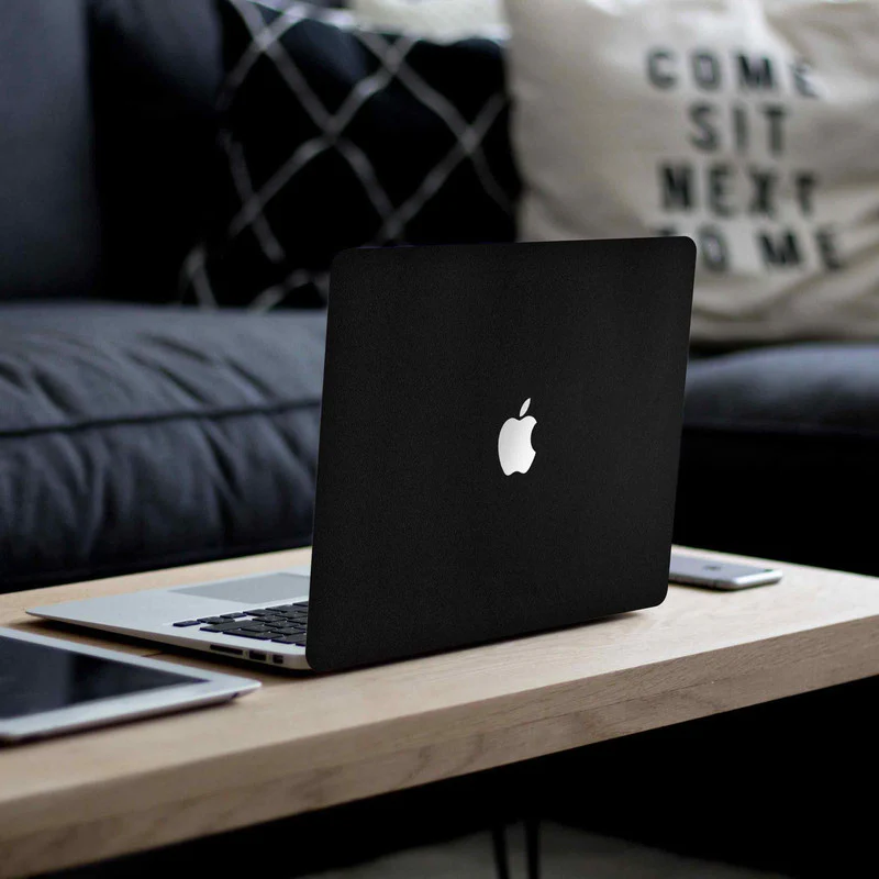 Matte Black MacBook Skins - Image 4