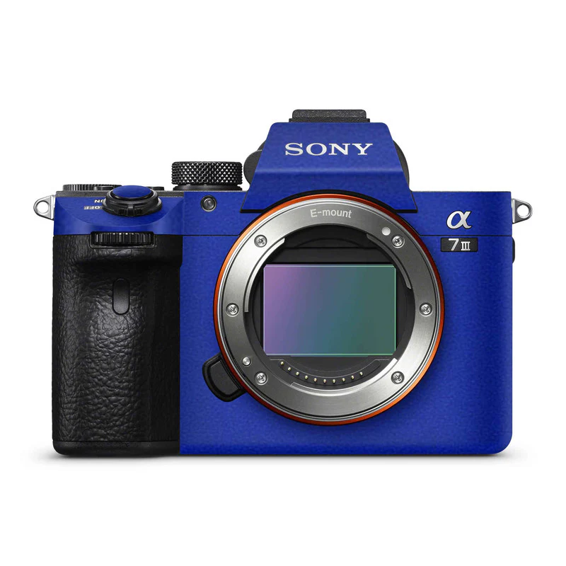Matte Blue Camera Skins