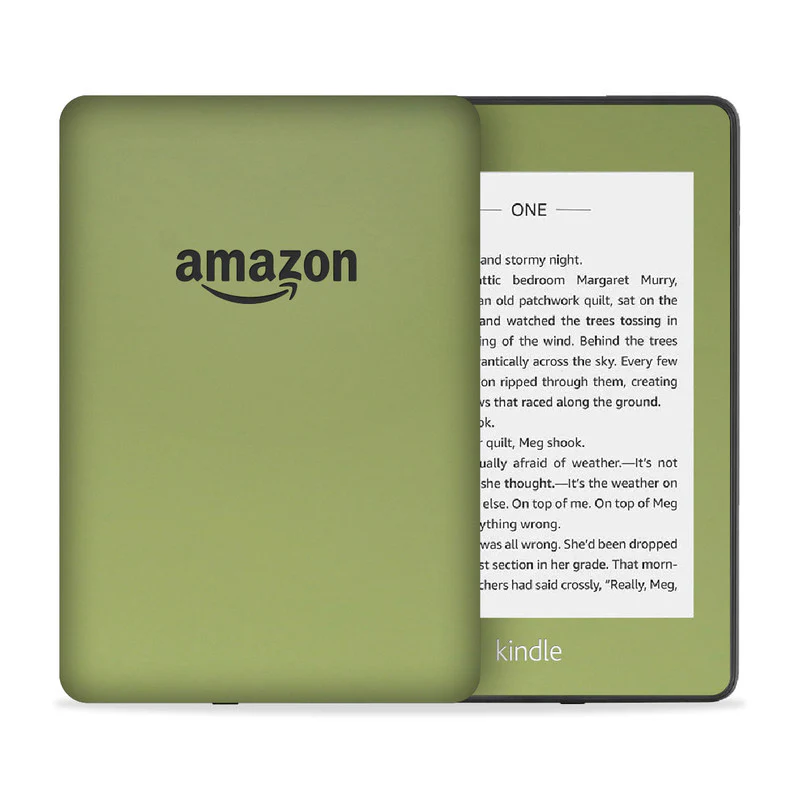 Matte Olive Green Kindle Skin