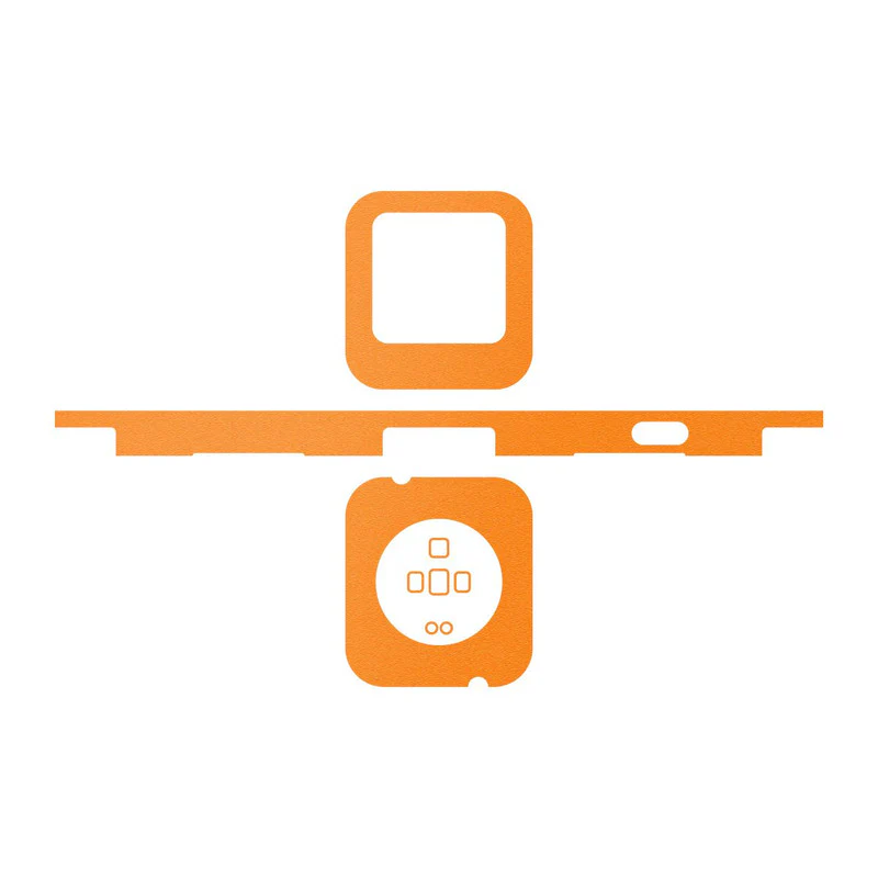 Matte Orange Realme Watch Skin