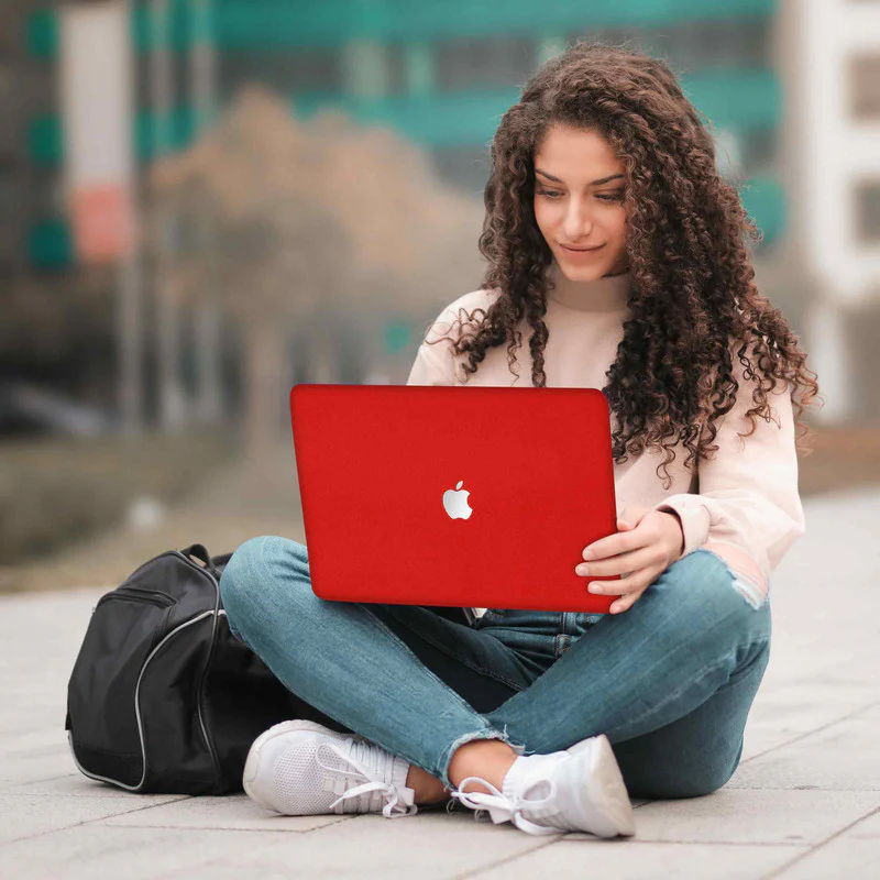Matte Red MacBook Skins - Image 5