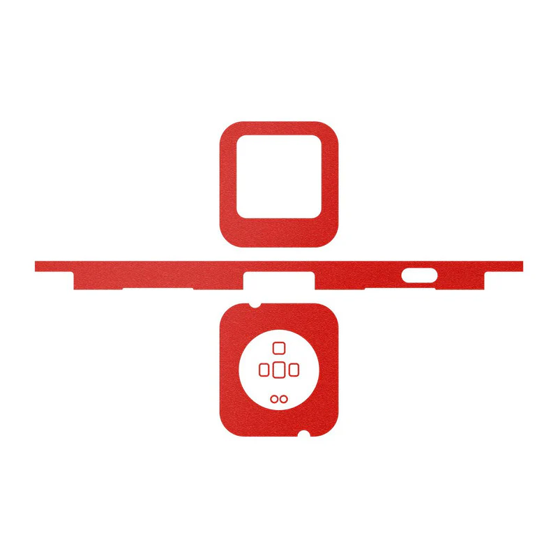 Matte Red Realme Watch Skin