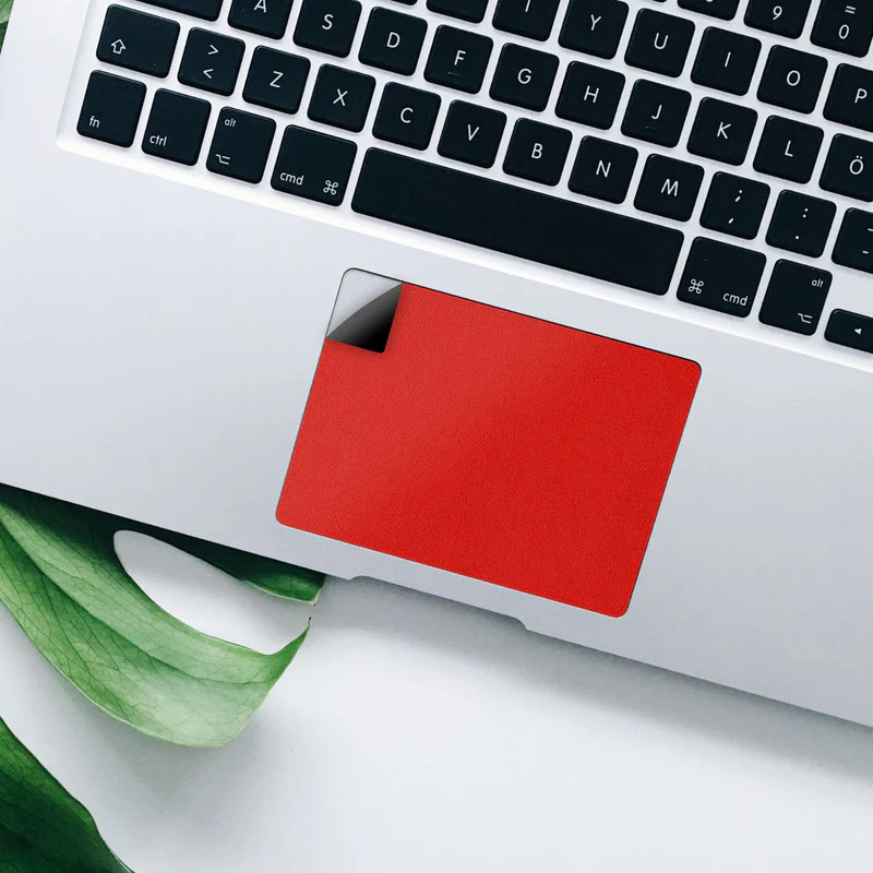 Matte Red TrackPad Skin