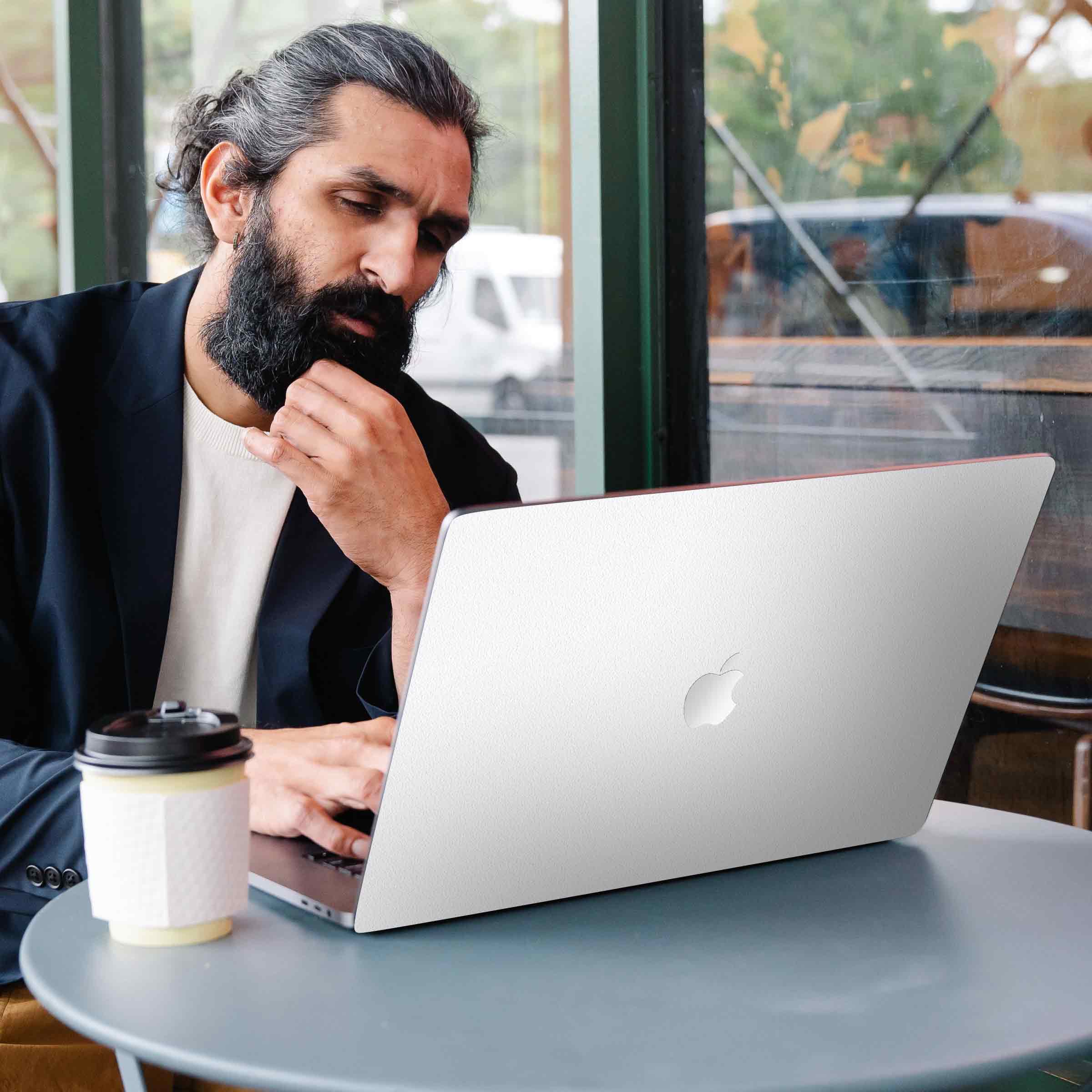 Matte White Laptop Skins