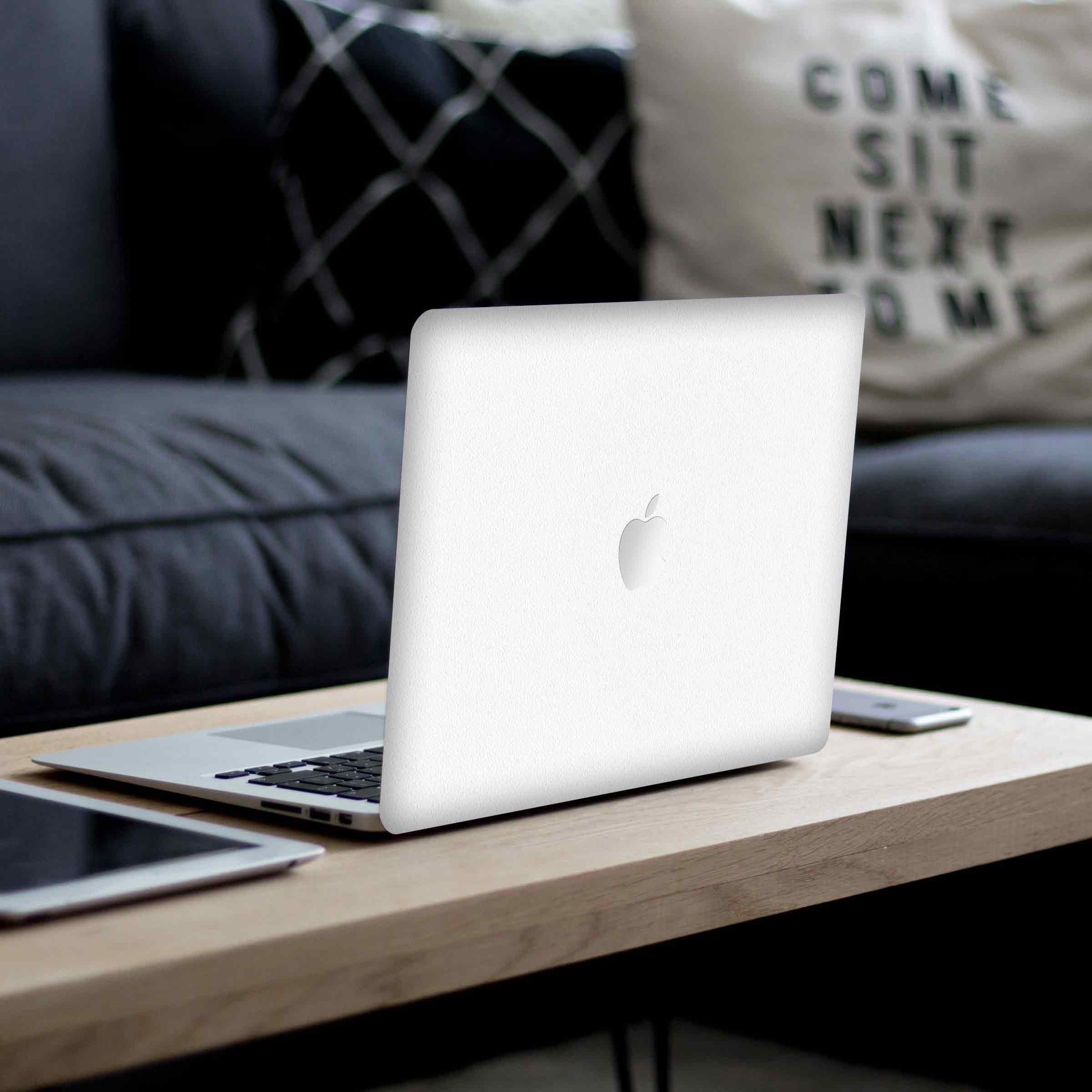 Matte White Laptop Skins - Image 2