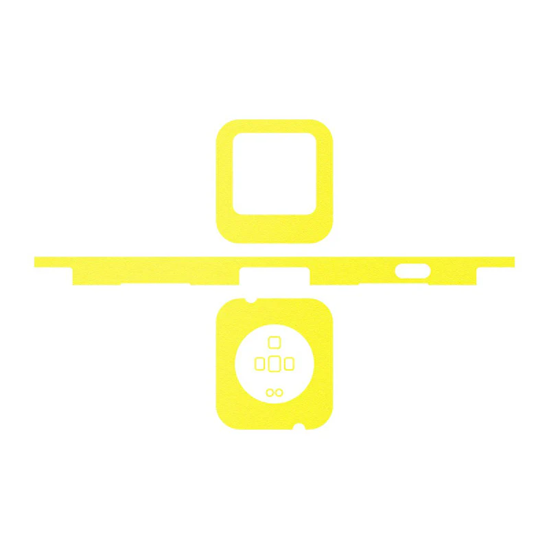 Matte Yellow Realme Watch Skin