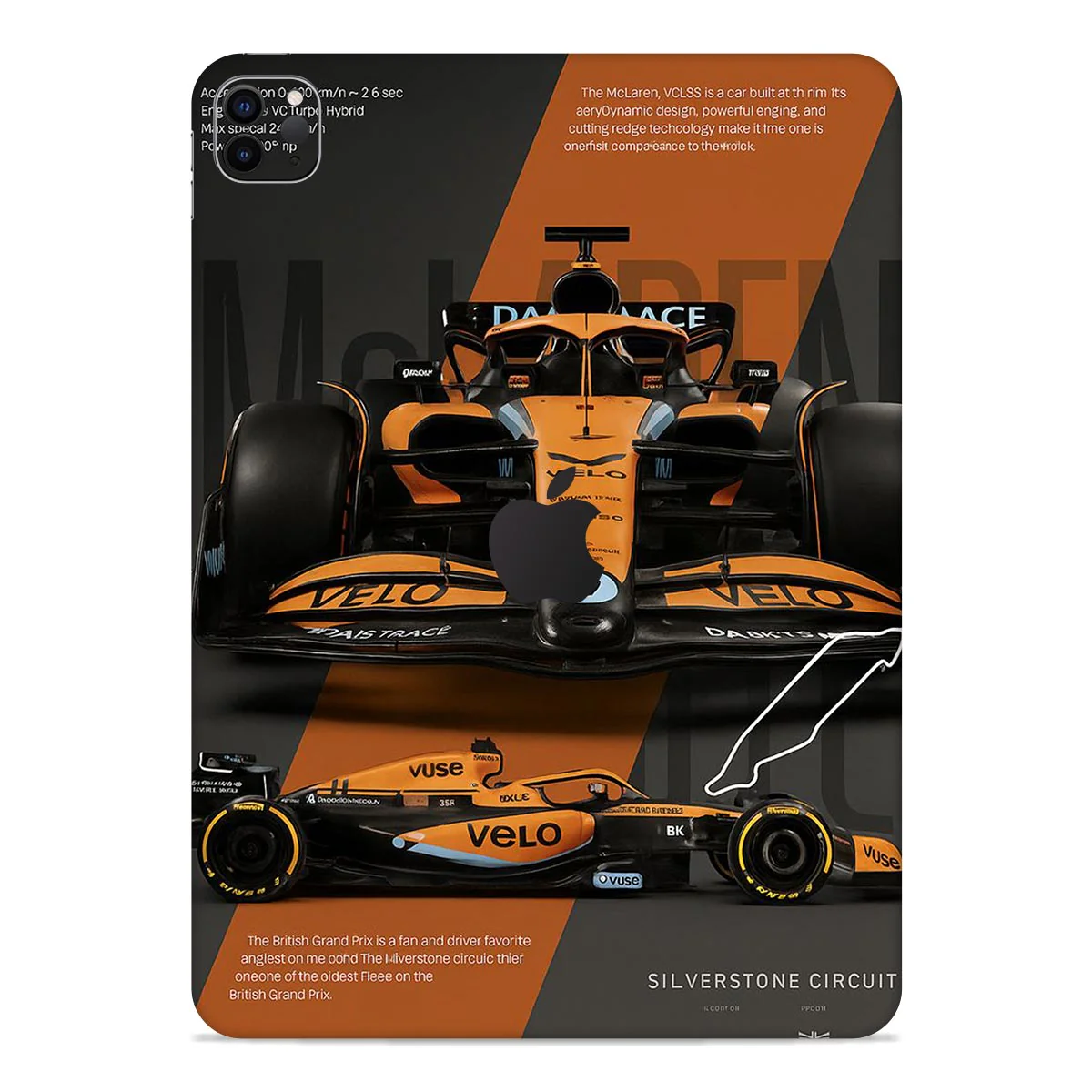 Mclaren F1 iPad Skin