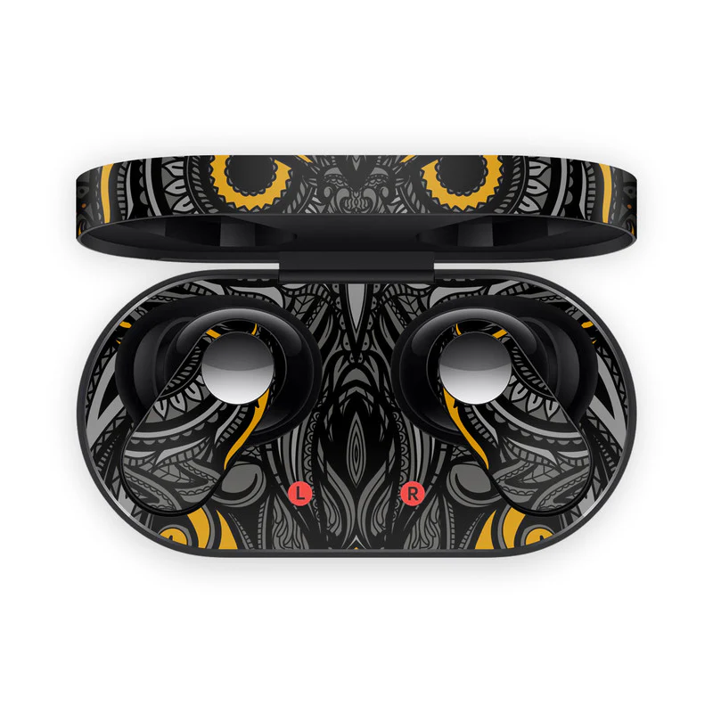 Classic Owl Dark Yellow OnePlus Nord Buds 2/2R Skin