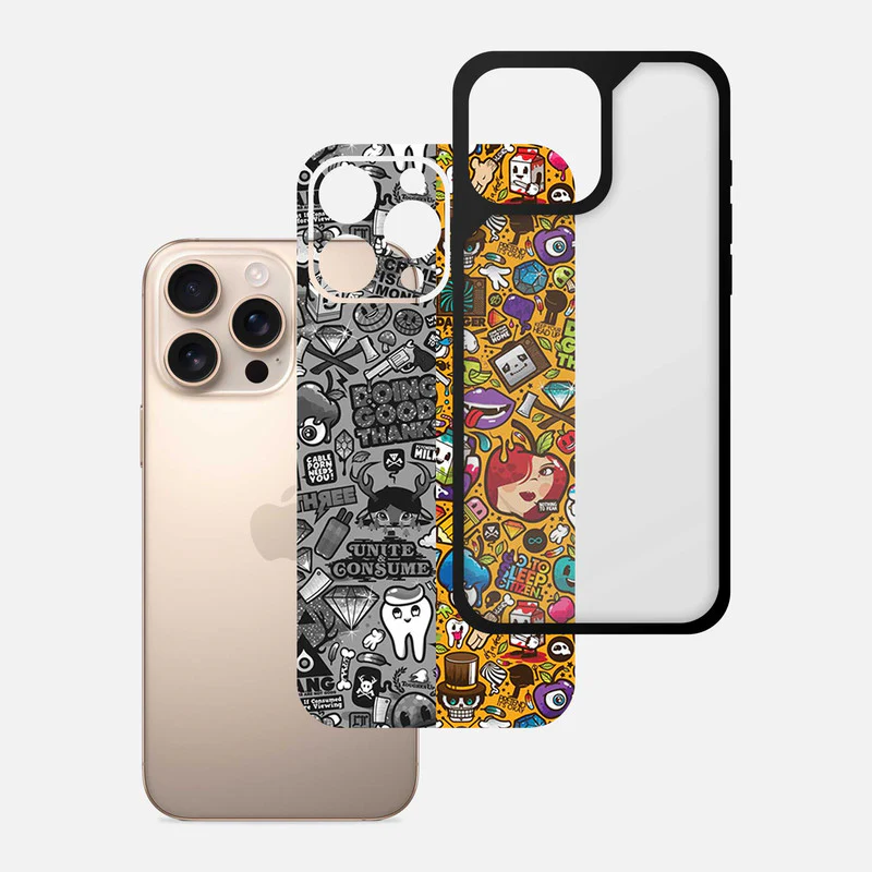 Yellow Multi Abstract Bumper Mobile Cover - Image 3