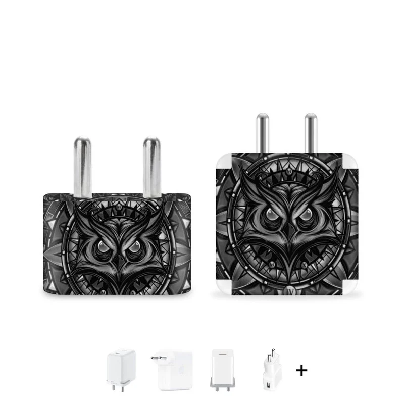 Mighty Owl Black Owl Charger Skin