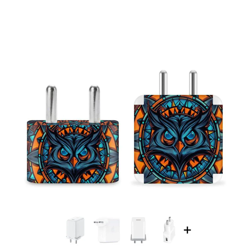 Mighty Owl Orange Owl Charger Skin