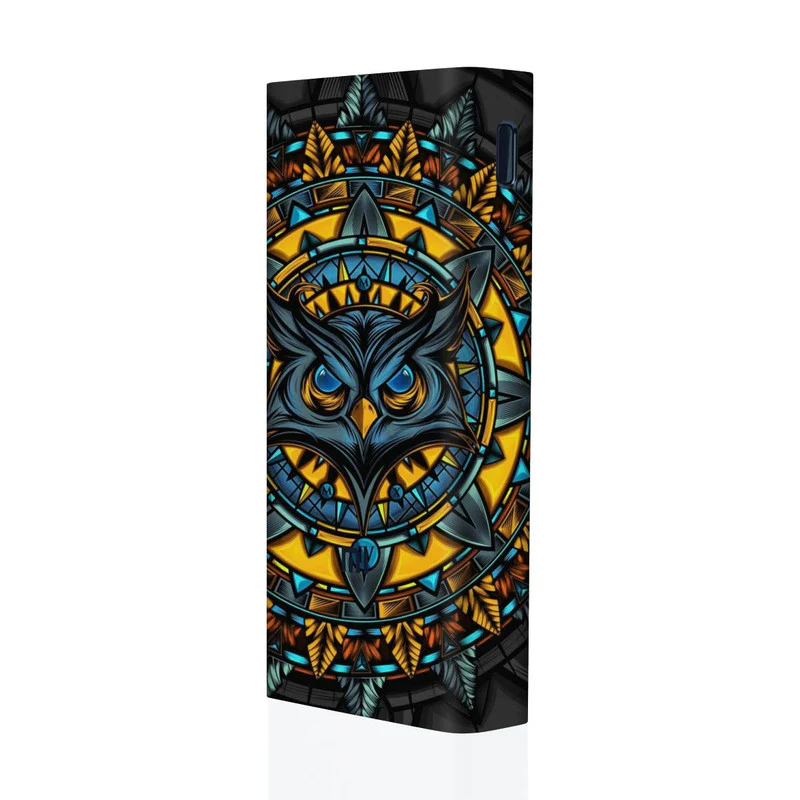 Mighty Owl Yellow Mi Powerbank Skins