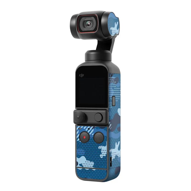 Military Blue Camo Gimbal Skin - Image 2
