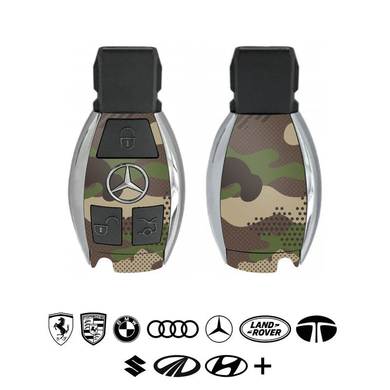 Military Crocodile Camo Car Key Skins - Image 2