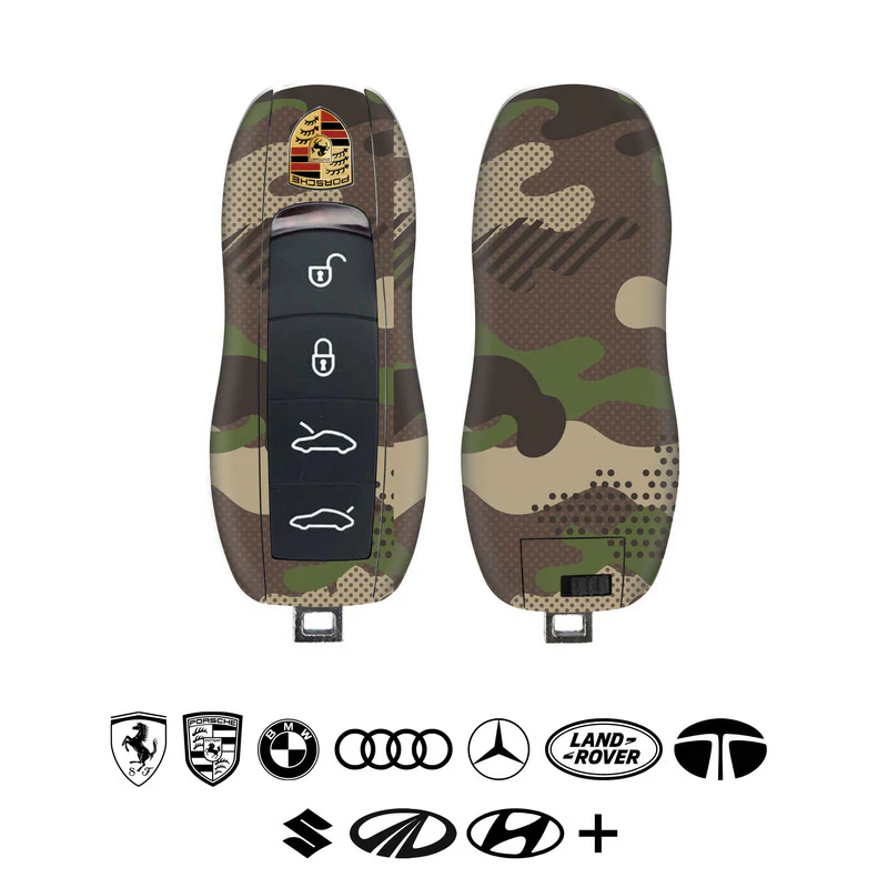 Military Crocodile Camo Car Key Skins - Image 3