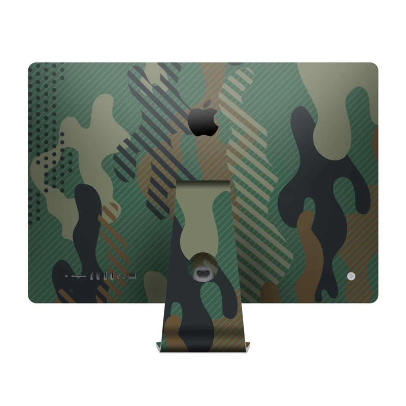 Military Green Skin For Apple iMac - Image 2