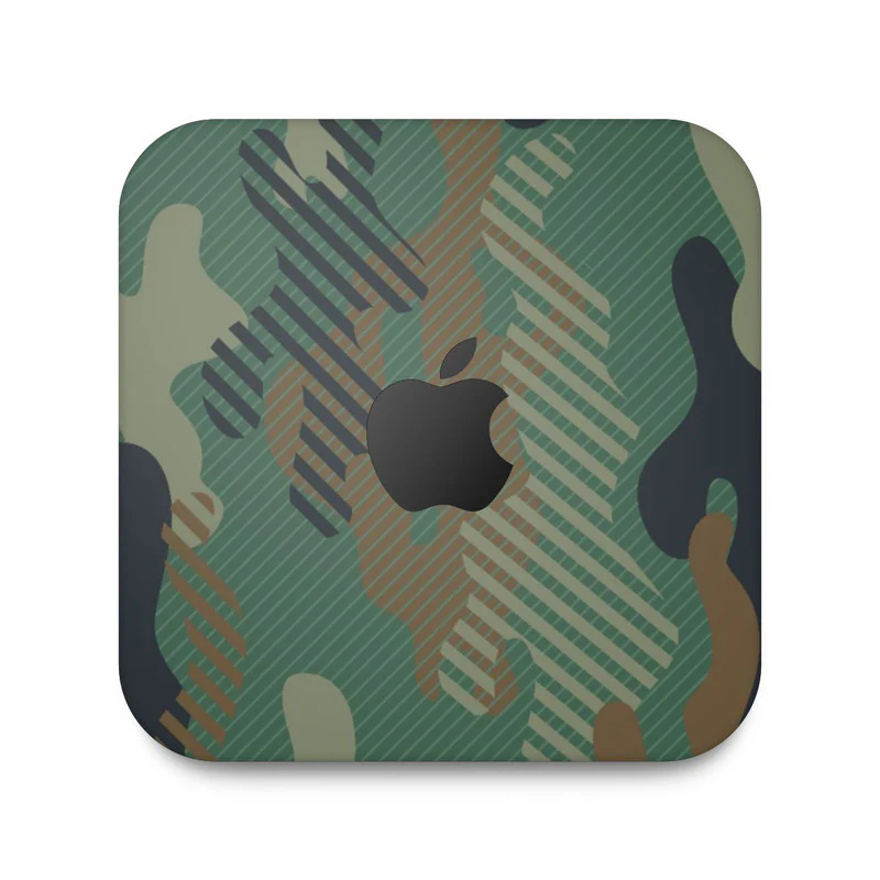 Military Green Skin For Apple Mac Mini