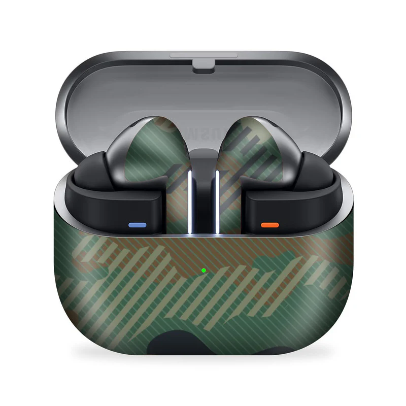 Military Green Camo Samsung Galaxy Buds 3 Pro Skin