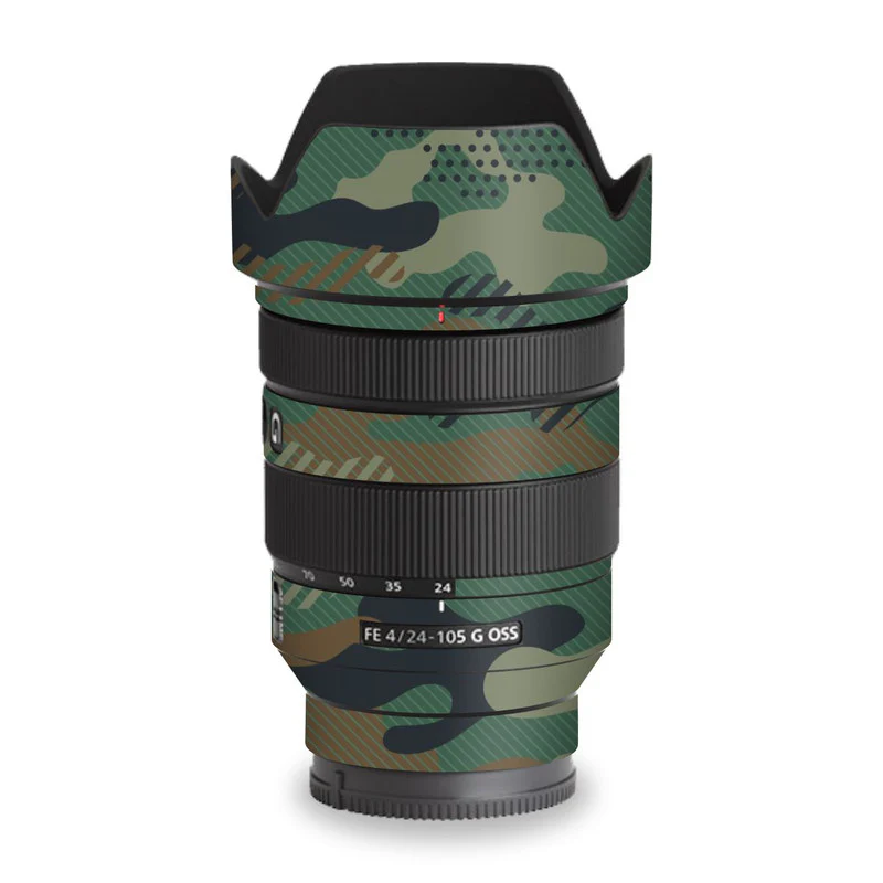 Military Green Camo Lens Skins - Image 2