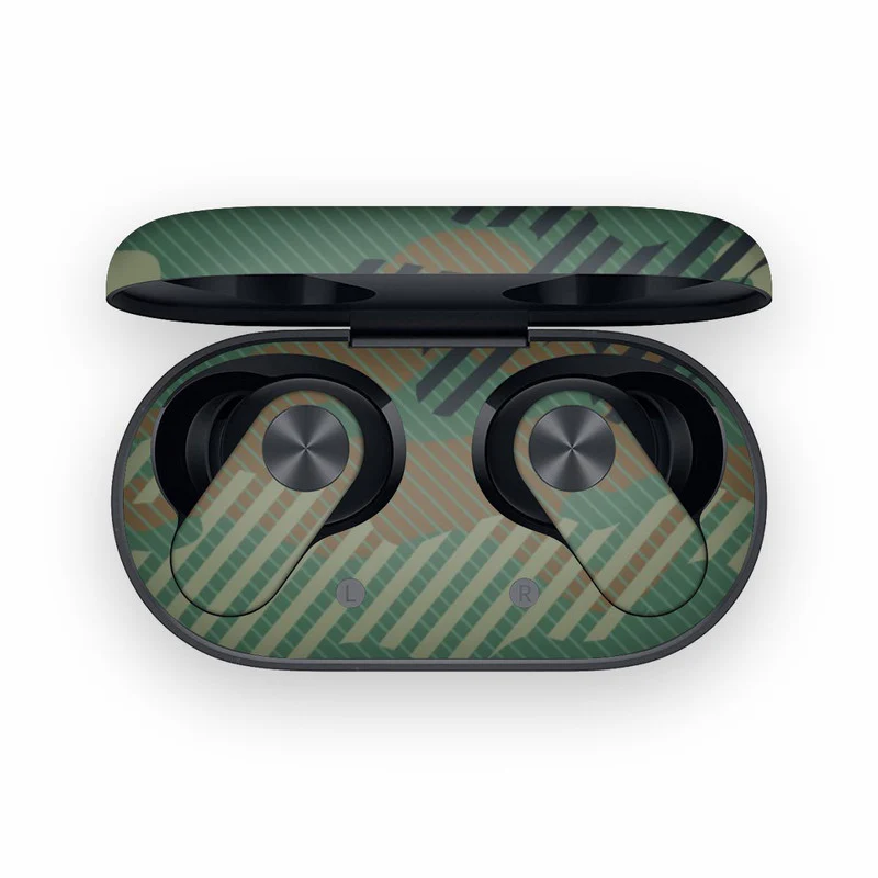 Military Green Camo OnePlus Nord Buds 2/2R Skin