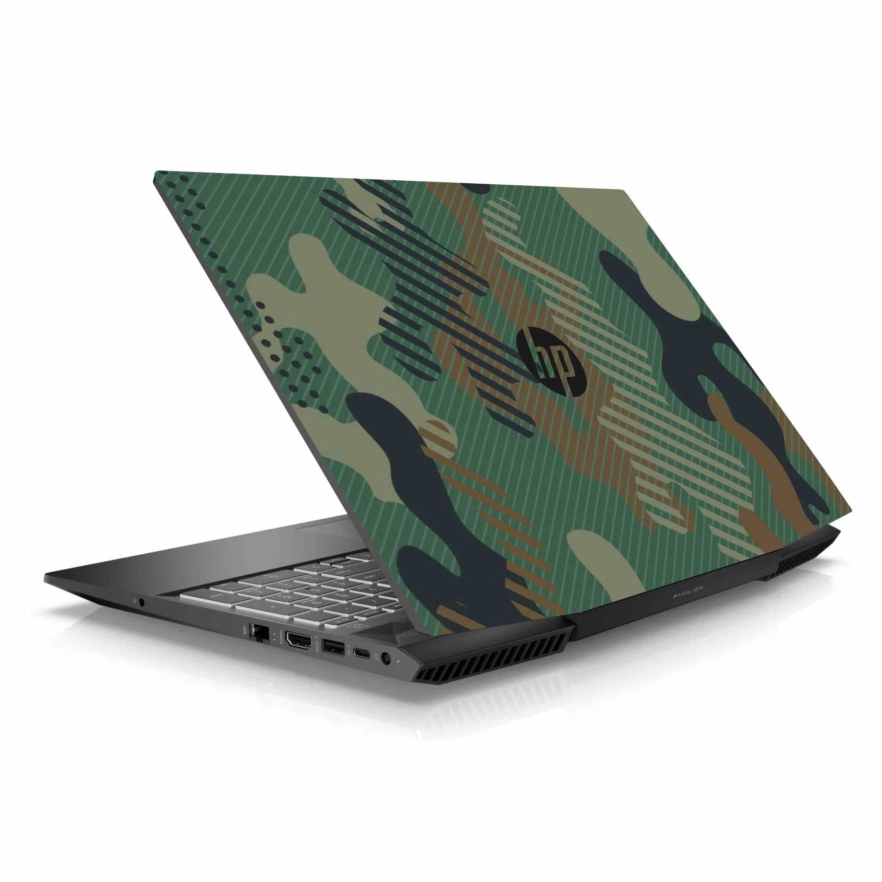 Military Green HP Pavilion Gaming 15 CX Series Laptop Skin