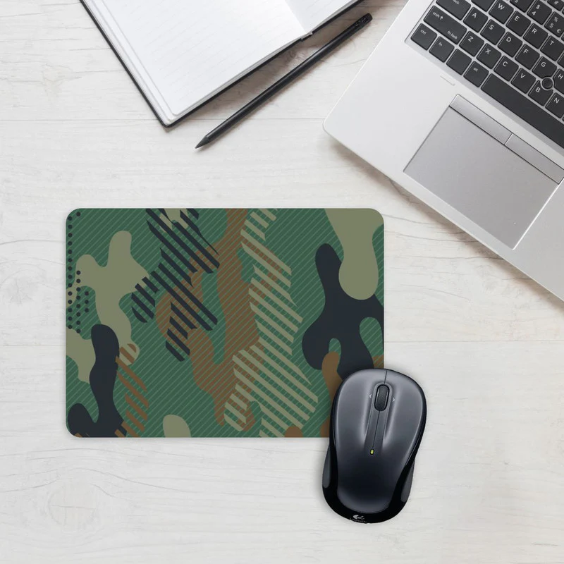 Military Green Mouse Pad - Image 2