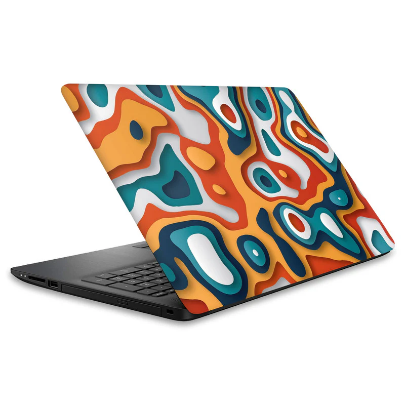 Minimal paint Laptop Skin