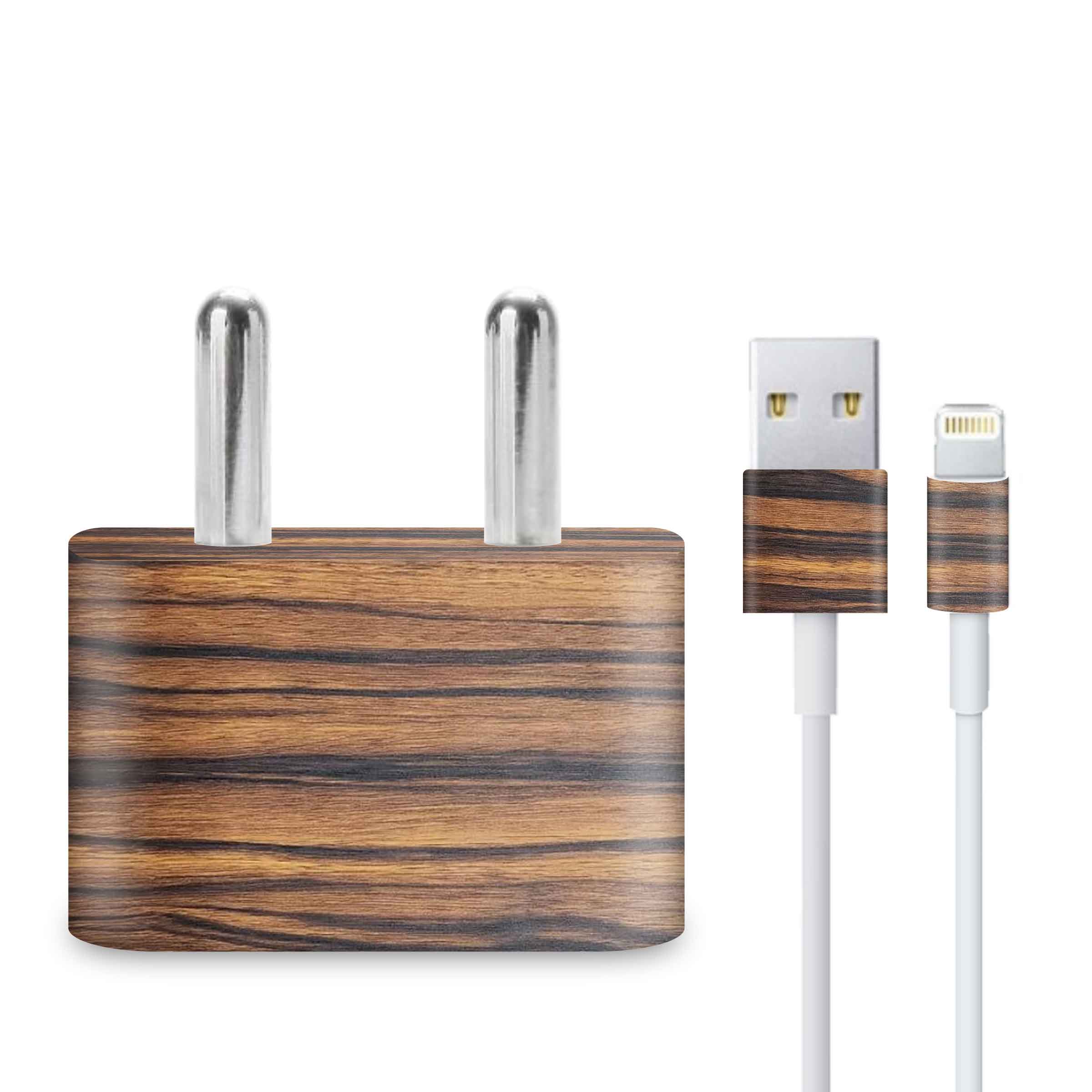 Mohogany Wood Charger Skin - Image 2